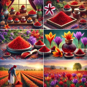 زعفران شکسته سرگل چیست؟ عکسی از زعفران شکسته سرگل